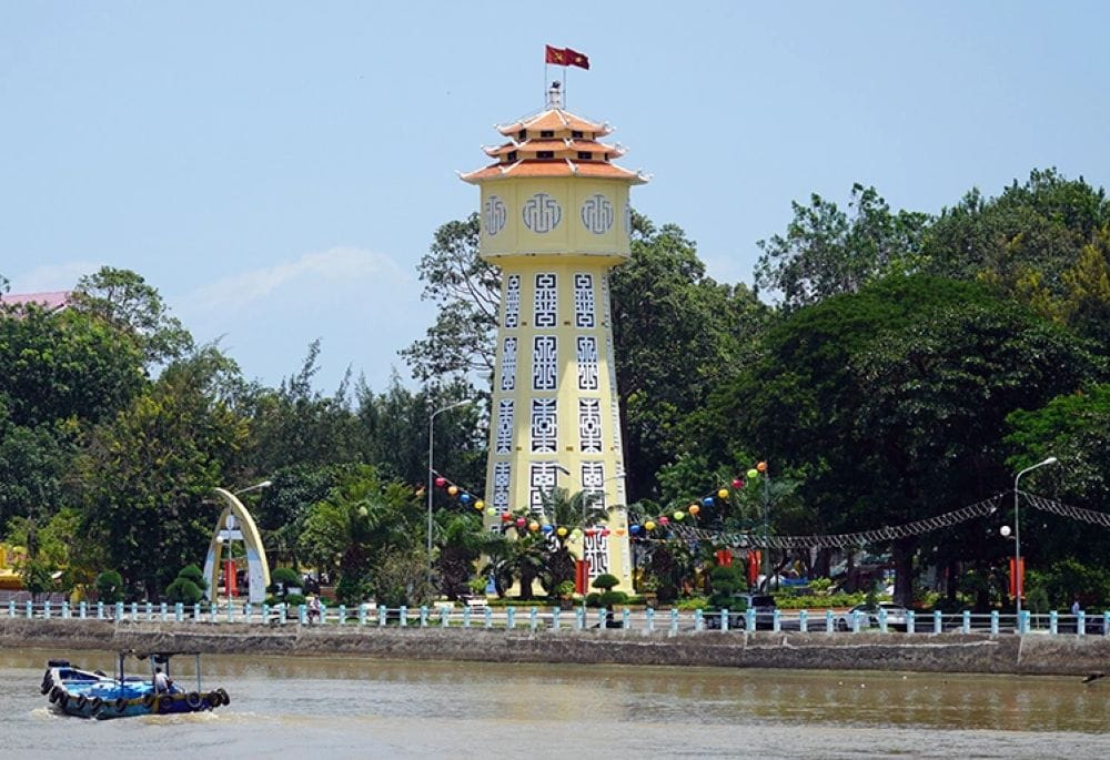 Tháp nước là một địa danh mang đậm nét cổ kính